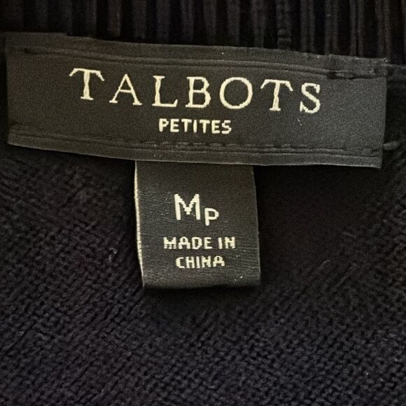Talbots Triple Crown Embellished Sweater, MP - Picture 6 of 7